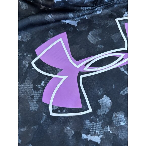 Under Armour Hoodie Youth Girl YOUTH SMALL Coldgear Loose Active Sporty School - Picture 3 of 9